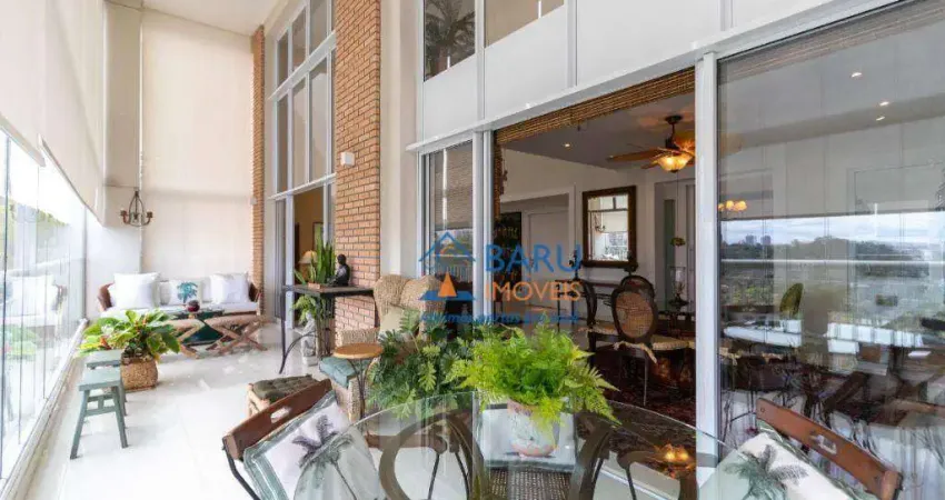 Apartamento com 3 dormitórios à venda, 251 m² por r$ 4.300.000 - panamby - são paulo/sp