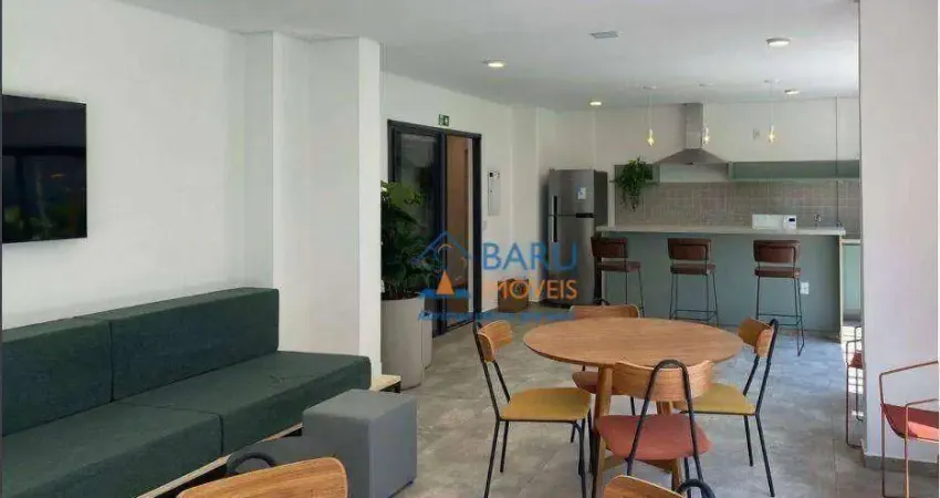 Apartamento com 1 dormitório à venda, 25 m² por r$ 220.000,00 - vila buarque - são paulo/sp