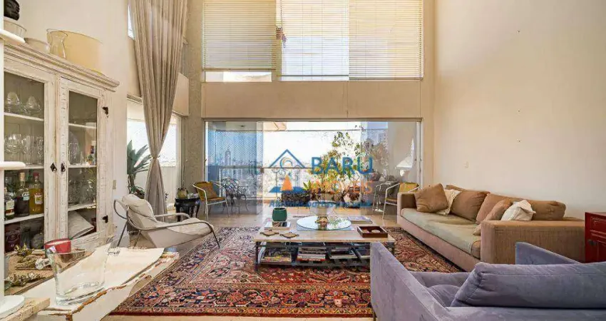 Apartamento duplex com 4 dormitórios, 222 m² - venda por r$ 2.490.000,00 ou aluguel por r$ 26.750,00/mês - perdizes - são paulo/sp