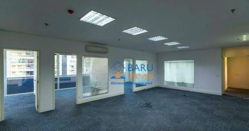 Conjunto para alugar com 187 m², 5 salas e 6 vagas, por R$ 30.131/TOTAL MENSAL - Brooklin Paulista - São Paulo/SP