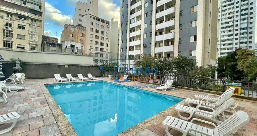 Apartamento com 2 dormitórios para alugar, 47 m² por r$ 4.103,21/mês - santa cecília - são paulo/sp