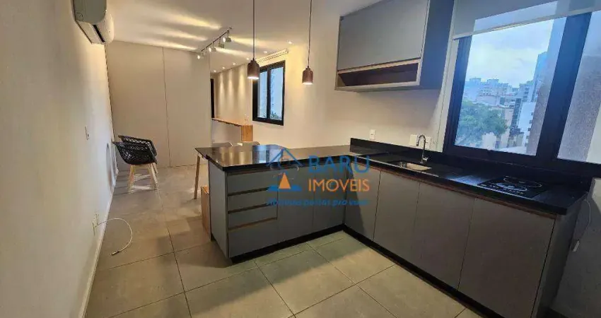 VIVA HIGIENÓPOLIS COM ESTILO !!Studio moderno em prédio novo, pronto para morar