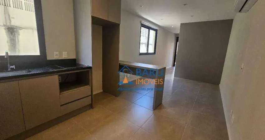 Studio semi mobiliado ,com 1 dormitório para alugar, 44 m² por R$ 5.038/mês - Higienópolis - São Paulo/SP