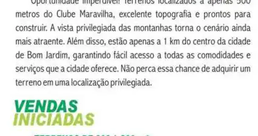 Terreno à venda na Não informado, s/n, Centro, Bom Jardim