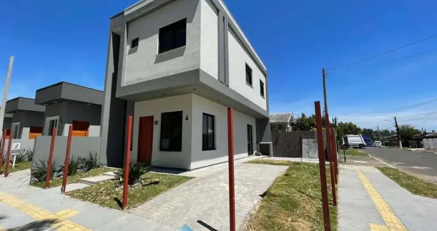 Casa com 3 dormitórios à venda, 90 m² por r$ 459.000,00 - parque dos eucalíptos - gravataí/rs