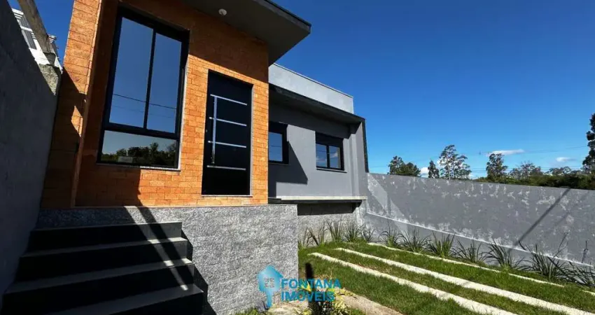 Casa com 3 dormitórios à venda, 79 m² por r$ 500.000,00 - villagio palermo - gravataí/rs
