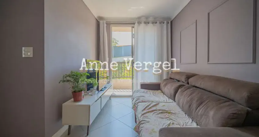 Apartamento com 2 quartos à venda no bairro vila caldas em carapicuíba com 49m² e 1 vaga de carro com rápido acesso à rodovia castelo branco