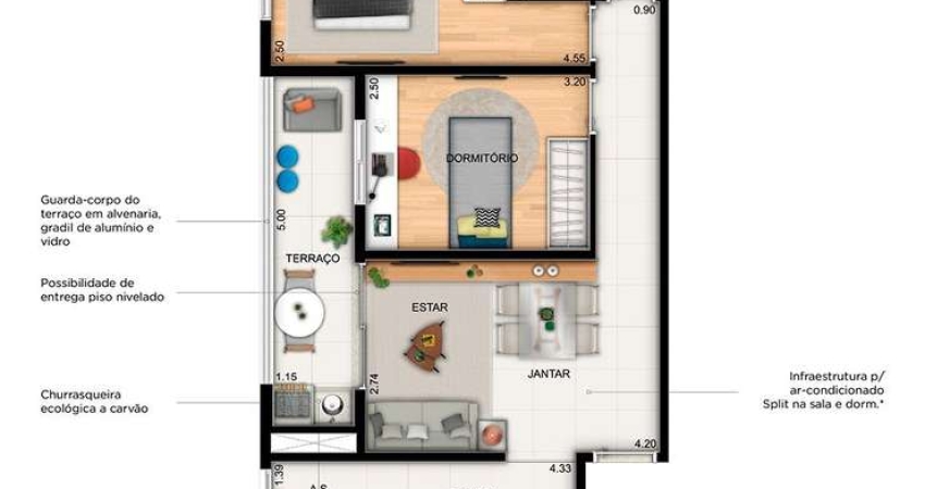 Apartamento com 2 quartos à venda no Centro, São Bernardo do Campo 