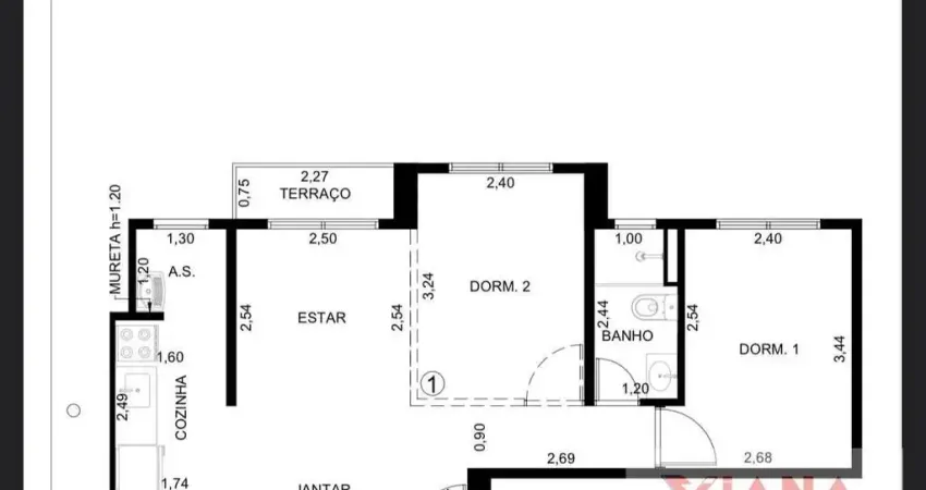 Apartamento com 2 quartos à venda no Santa Terezinha, São Bernardo do Campo