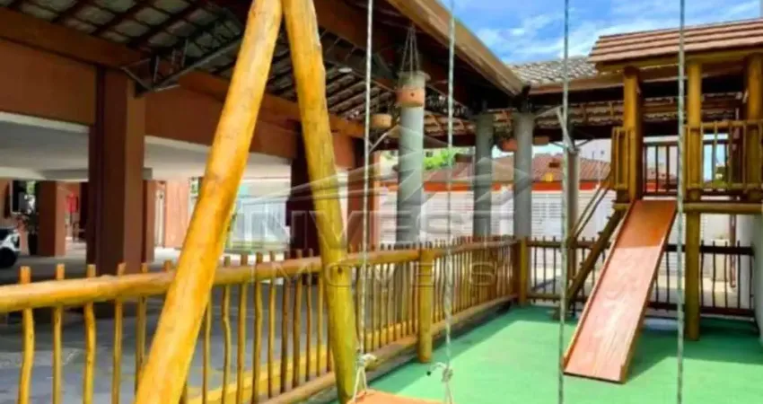 Ubatuba, Centro - Apto com 52m2, bem localizado, sendo 2 dormitórios sendo 01 suíte, sala e cozinha integrada e lazer.