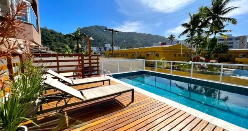 Ubatuba - Praia Toninhas, Linda Cobertura, com 03 suites e vista para as montanhas.