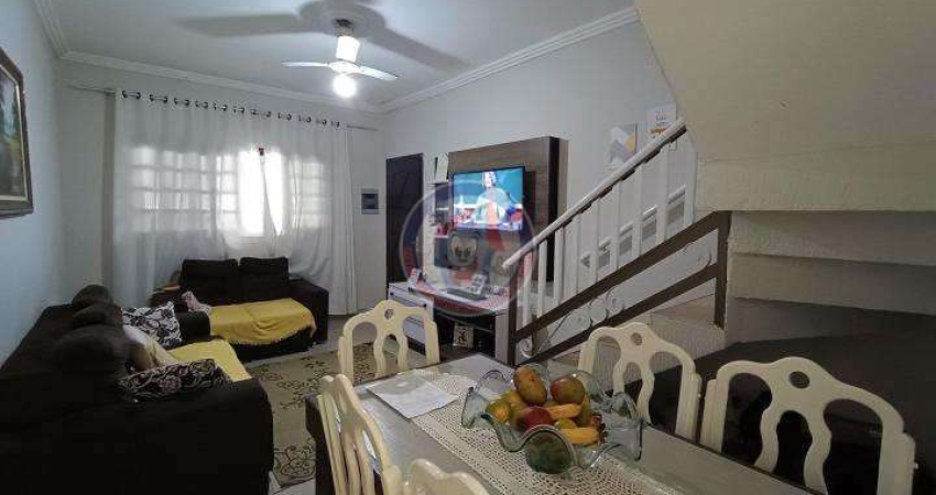 Sobrado com 3 dorms, Vera Cruz, Mongaguá - R$ 379 mil, Cod: 666-13