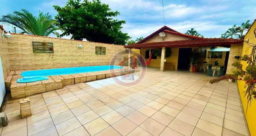 Casa com 4 quartos, Vera Cruz, Mongaguá - R$ 550 mil, Cod: 3744-0