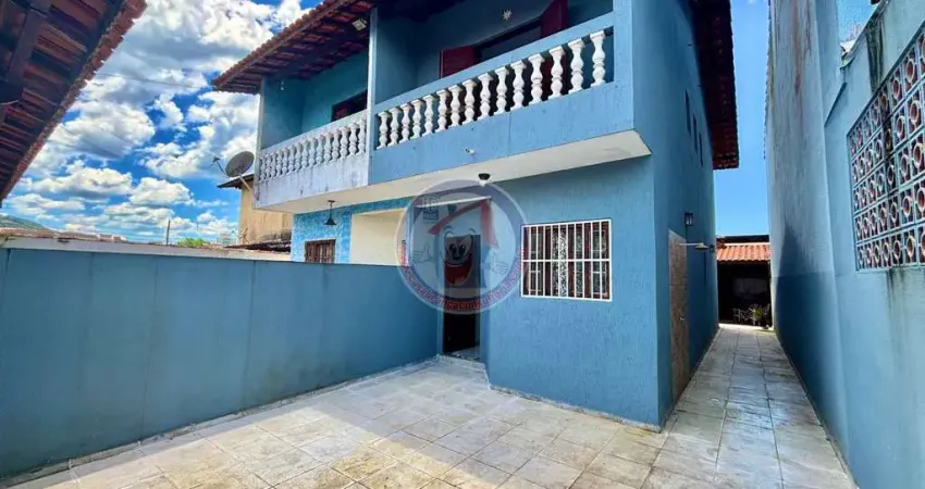 Sobrado com 2 quartos, Vila Atlântica, Mongaguá - R$ 320 mil, Cod: 1320-15