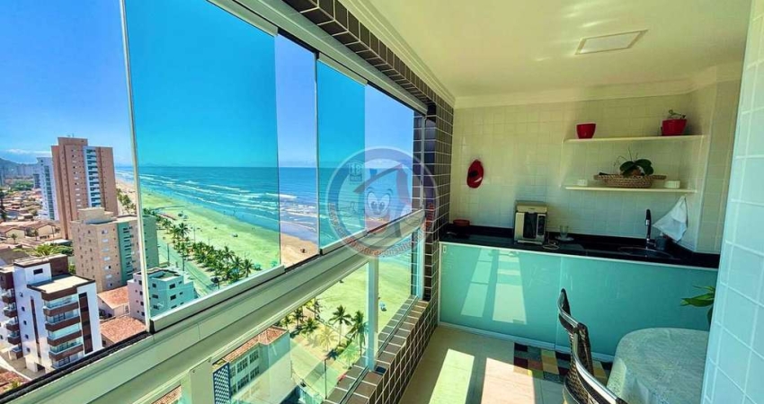 Apartamento com 2 quartos, Atlântica, Mongaguá - R$ 450 mil, Cod: 1331-15