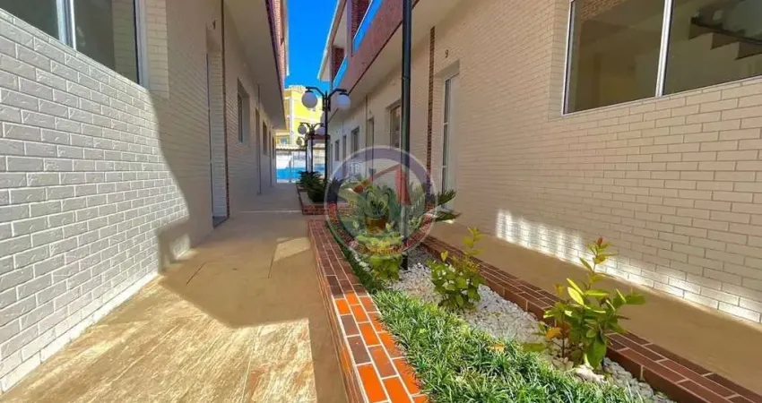 Sobrado de condomínio com 2 quartos, plataforma, mongaguá - r$ 389 mil, cod: 4095-11