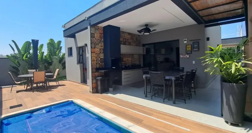 Linda casa térrea - 3 suítes - reserva san pedro - bonfim paulista