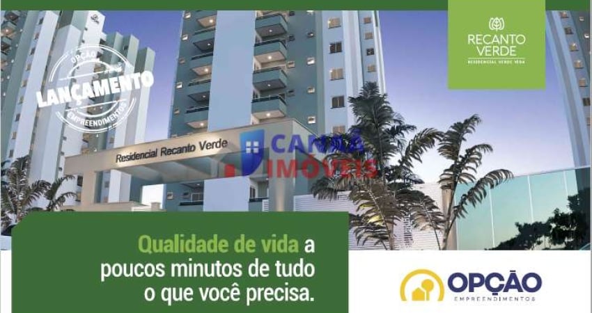 Recanto Verde - Recanto Verde Apartamentos 2 quartos c/ suíte, sacada, elevador e lazer na  região Novo Mundo c/ documentos grátis*