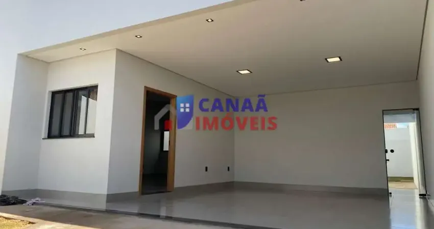 Casa nova 3 quartos 1 suíte biarro Nova Uberlândia próximo aos condomínios