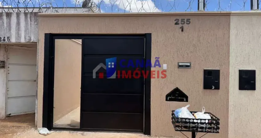 Casa  nova 2 quartos a venda no bairro canaã c/ documentação pronta