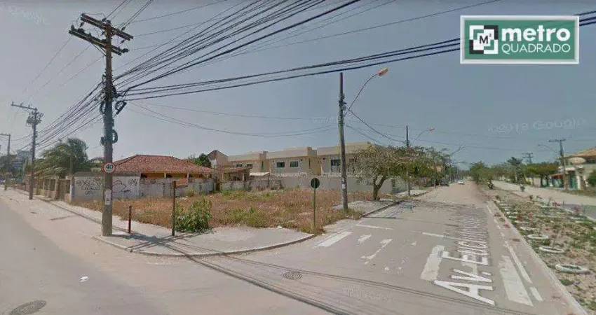 Terreno para alugar, 608 m² por R$ 6.000,00/mês - Enseada das Gaivotas - Rio das Ostras/RJ