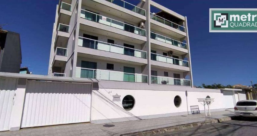 Apartamento com 2 dormitórios para alugar, 72 m² por R$ 2.884,78/mês - Recreio - Rio das Ostras/RJ