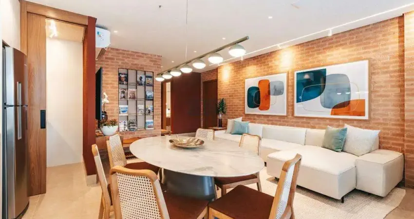 Gaudí | Apartamento 02 Suítes Plenas, 74m², Frente ao Parque Vaca Brava, no Setor Bueno