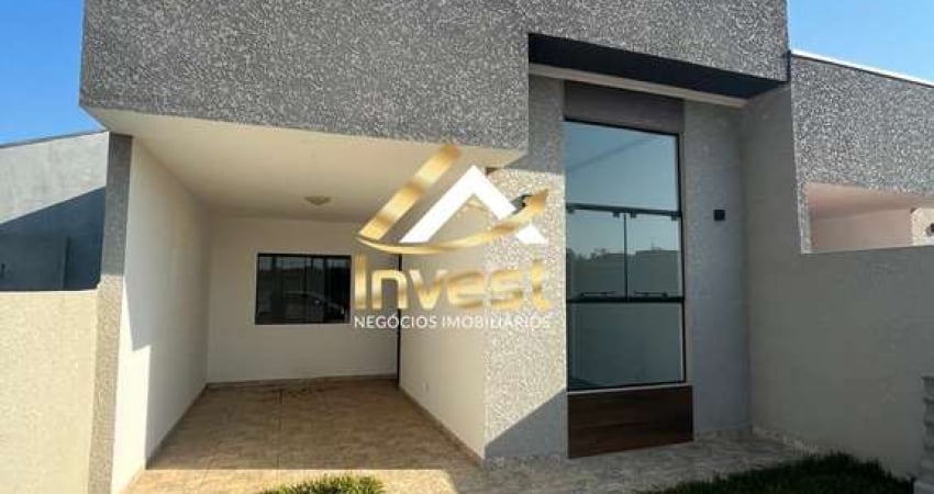 Belíssima casa 3 quartos sendo 1 suíte - Pé direito alto