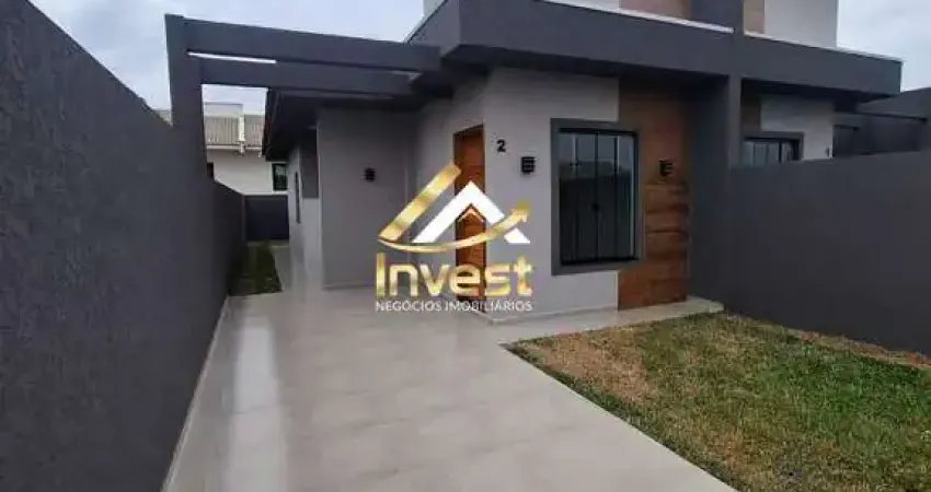 Casa 2 quartos sendo 1 suíte - Com belíssimo acabamento