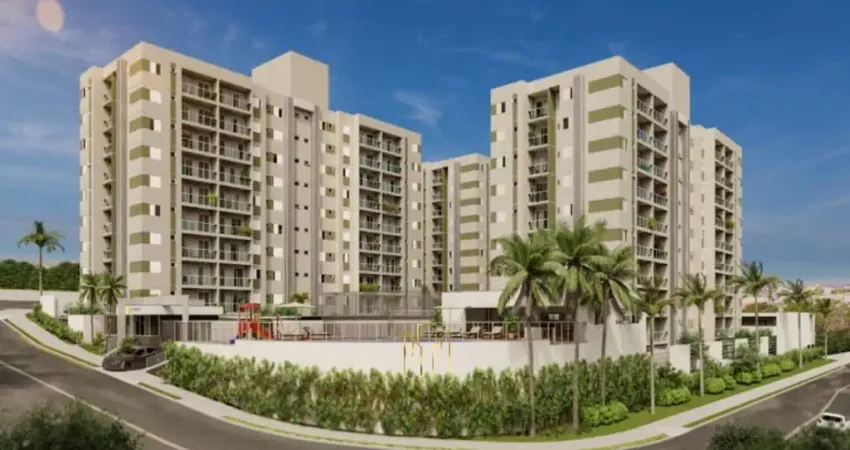 Apartamento à venda em Uberlândia-MG, bairro Jaraguá: 2 quartos, 1 suíte, 2 vagas, 55,54m² de área