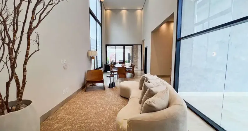 Casa Condomínio Splendido: Residência de Luxo no Jardim Botânico em Uberlândia-MG, 3 quartos, 3 suítes, 203m².