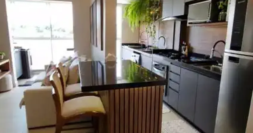 Apartamento à venda na Aclimação, Uberlândia-MG: 2 quartos, 1 suíte, 1 sala, 1 banheiro e 1 vaga - 58,00 m² de área