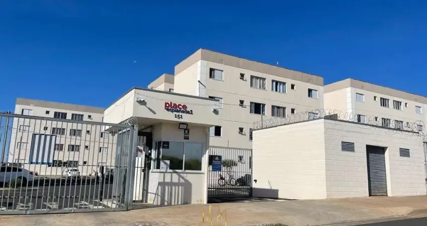 Apartamento à venda em Uberlândia-MG, no Loteamento Residencial Pequis: 2 quartos, 1 sala, 1 banheiro, garagem e 49m². Venha conferir!
