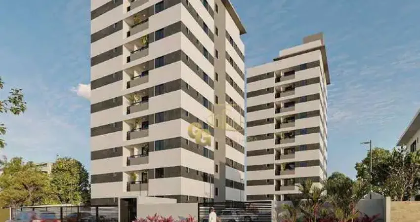 Apartamento com 2 dormitórios à venda, 48 m² por R$ 270.000 - Jardim Cidade Universitária - João Pessoa/PB