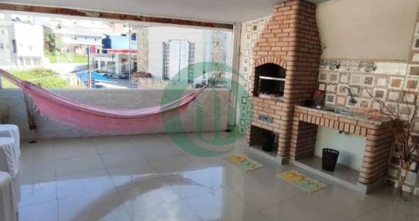 Sobrado com Salão Comercial á Venda na Vila Guarani, em Santo André.