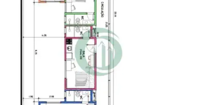 Apartamento com 1 quarto à venda na Vila São Pedro, Santo André 