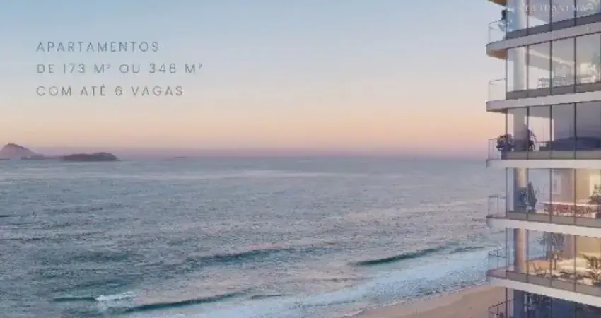 Apartamento 3 suítes na quadra da Praia com vista mar
