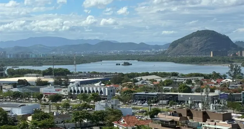 Apartamento 2 quartos pronto para morar barra da tijuca com vista mar