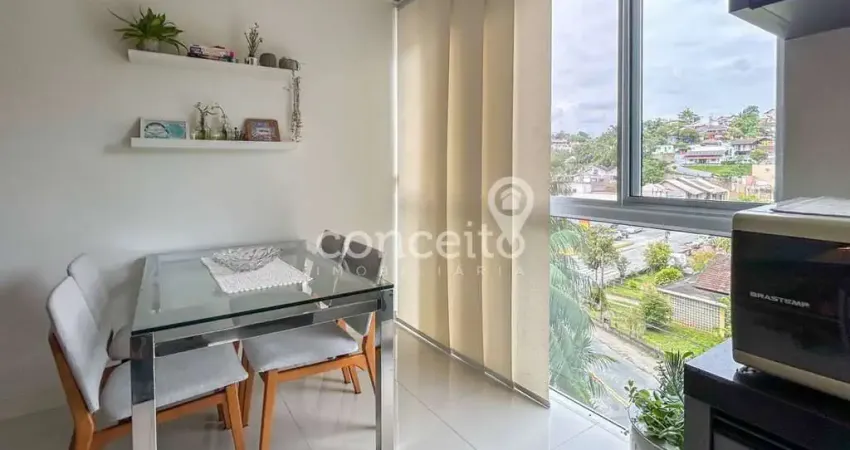 Apartamento semimobiliado com 2 dormitórios na fortaleza!