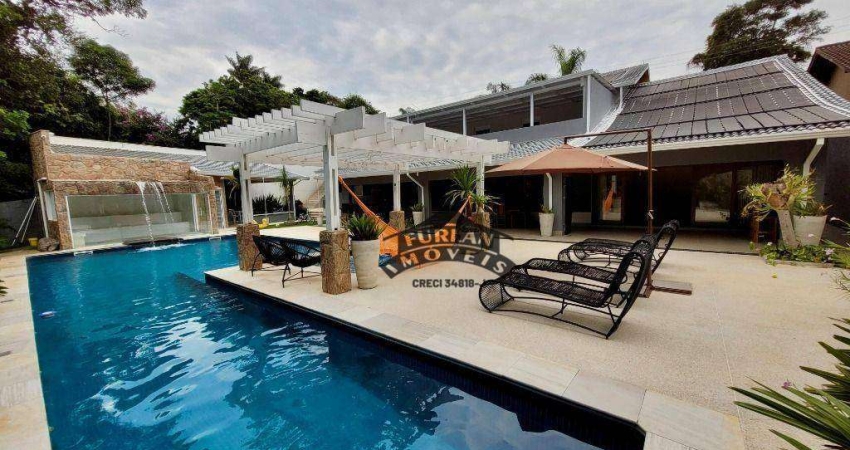 Casa clube em condomínio  na Granja Viana com 6 dormitórios à venda, 664 m² por R$ 6.000.000,000  (porteira fechada) Granja Viana