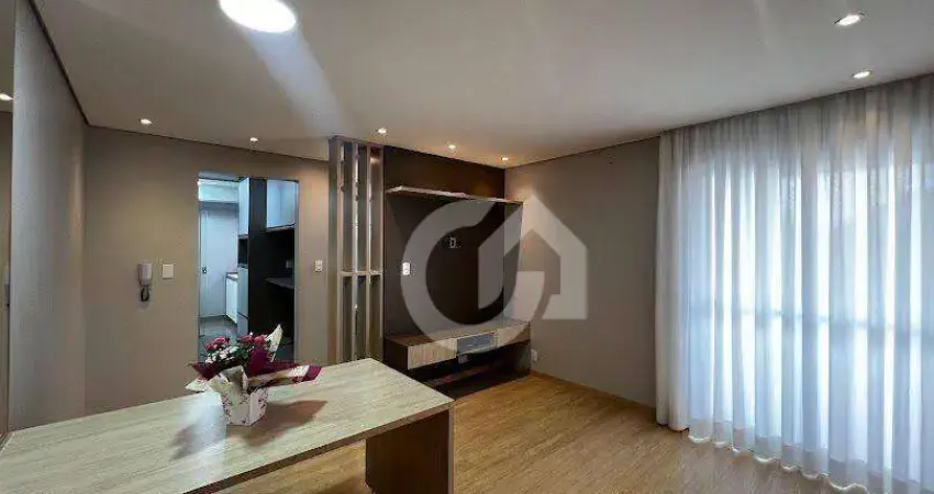 Apartamento com 2 dormitórios à venda, 58 m² por R$ 298.000 - Jardim São Domingos - Americana/SP