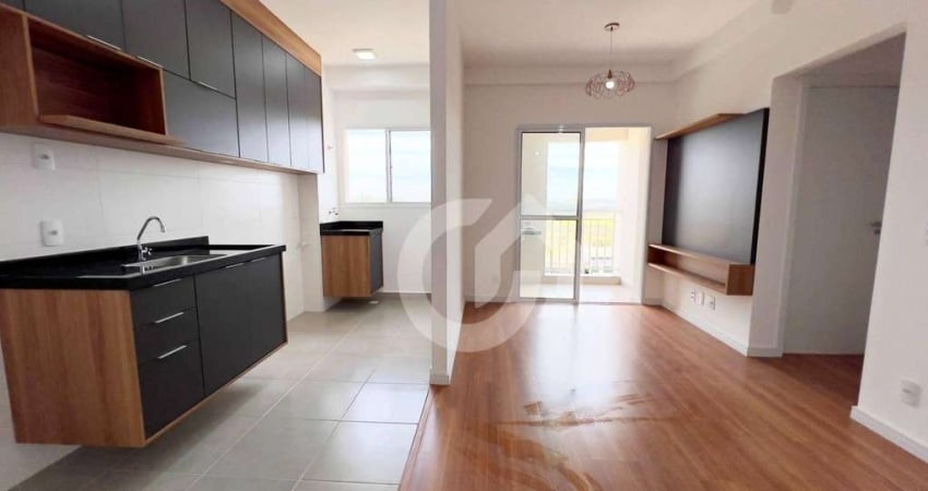 Apartamento com 2 dormitórios para alugar, 49 m² por R$ 1.632,50/mês - Jardim dos Manacás - Santa Bárbara D'Oeste/SP