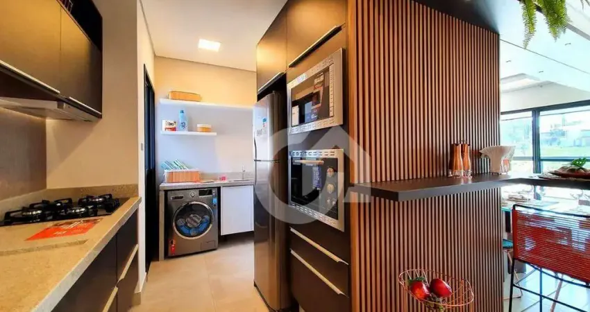 Apartamento com 3 dormitórios à venda, 73 m² por R$ 450.000 - Jardim São Domingos - Americana/SP