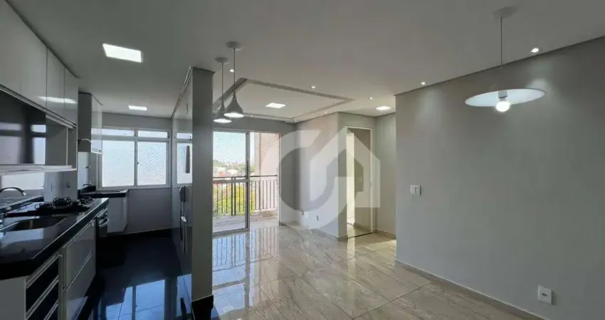 Apartamento com 2 dormitórios para alugar, 56 m² por R$ 2.566/mês - Jardim Nossa Senhora do Carmo - Americana/SP
