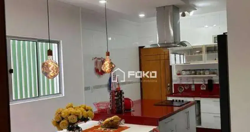 Sobrado com 3 dormitórios à venda, 165 m² por r$ 660.000,00 - parque continental - guarulhos/sp