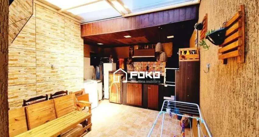 Venda de casa térrea com 2 dormitórios, 1 suite, 2 vagas à venda, 125 m² por r$ 550.000 - parque continental i - guarulhos/sp