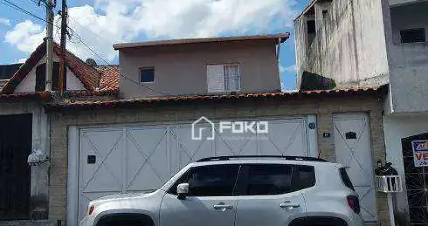 Sobrado com 3 dormitórios para alugar, 165 m² por r$ 3.900,00/mês - jardim são roberto - guarulhos/sp