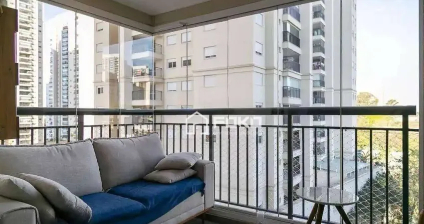 Apartamento com 2 dormitórios à venda, 68 m² por r$ 600.000,00 - jardim flor da montanha - guarulhos/sp