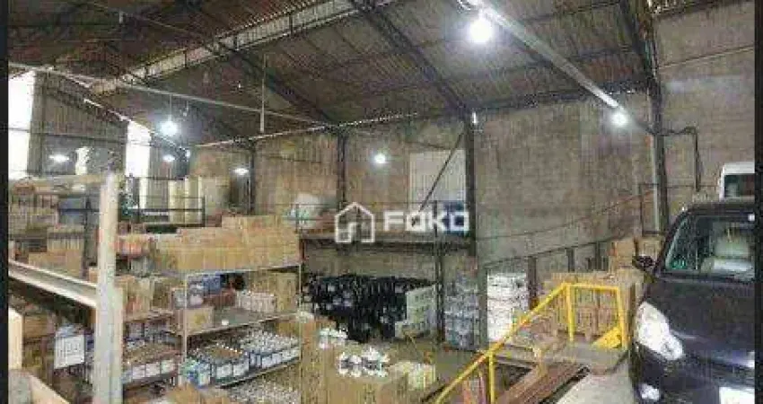 Galpão, 700 m² - venda por r$ 2.650.000,00 ou aluguel por r$ 15.417,00/mês - vila são rafael - guarulhos/sp