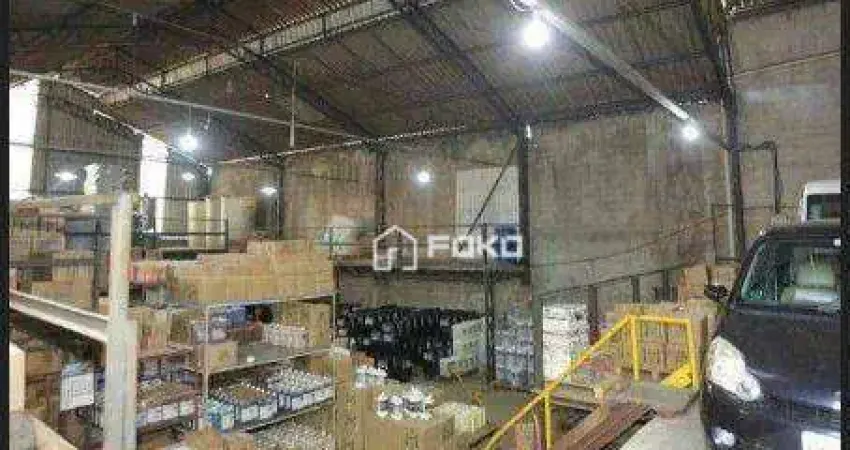 Galpão, 700 m² - venda por r$ 2.650.000,00 ou aluguel por r$ 15.417,00/mês - vila são rafael - guarulhos/sp